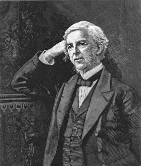 Dr Oliver Wendell Holmes, 1886. Creator: Unknown