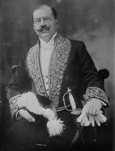 Pince Nez Prints: Dr. Paul Ritter, between c1915 and c1920. Creator: Bain News Service