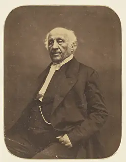 Felix Prints: Dr. Petroz, homeopathe, 1855-1859. Creator: Nadar