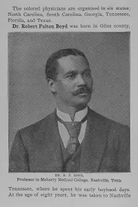 Nichols Prints: Dr. R.F. Boyd : Professor in Meharry Medical College