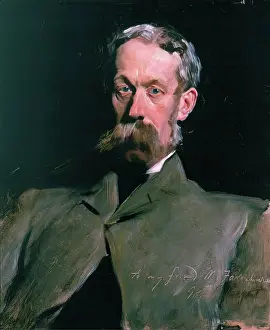 Farquharson Prints: Dr Robert Farquharson of Finzean, 1881. Creator: John Singer Sargent