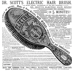 Brush Prints: Dr. Scott's Electric Hair Brush