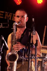 Vest Prints: Dr Socks, Love Supreme Jazz Festival