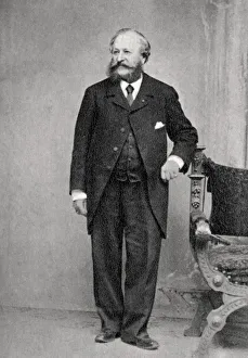 Dentist Prints: Dr TW Evans, American dentist and biographer of Napoleon III, 19th century