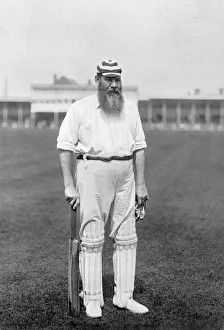 Cricket Prints: Dr WG Grace, English cricketer