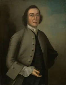Joseph Badger Prints: Dr. William Foster, 1755. Creator: Joseph Badger