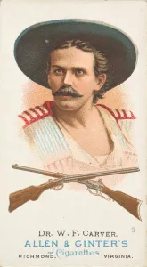 Carver Gallery: Dr. William Frank Carver, Rifle Shooter, from Worlds Champions