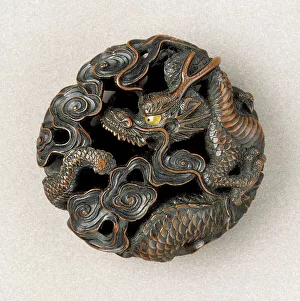 Complex Prints: Dragon in Clouds, First half of 19th century. Creator: Naito Toyomasa