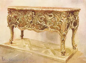 A dragon commode dated c1735-40, (c1903). Artist: Walter Eassie A dragon commode dated c1735-40, (c1903). Artist: Walter Eassie