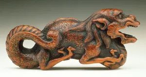 Open Mouth Prints: Dragon (image 2 of 2), 18th century. Creator: Unknown
