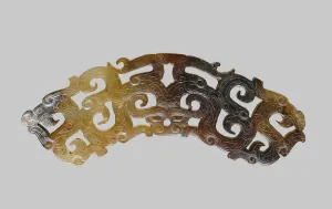 Dragon Pendant, Eastern Zhou dynasty, (c. 700-256 B. C. ), c. 4th century BC