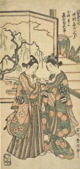 Drama of Areshi Soga, 1711-1785. Creator: Ishikawa Toyonobu