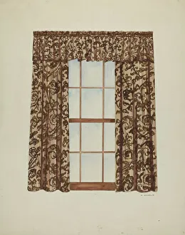 Drapery, 1935/1942. Creator: Madeline Arnold