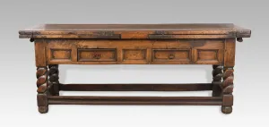 Inlay Gallery: Draw Table, Switzerland, 1645. Creator: Unknown