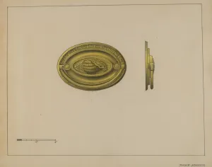 Drawers Gallery: Drawer Pull, c. 1937. Creator: Philip Johnson