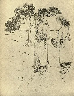 Drawing, 1936. Artist: Paul Gauguin