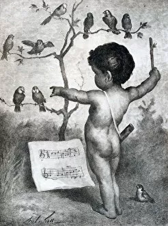Andre Gill Collection: Drawing by Andre Gill, 1927. Artist: Andre Gill
