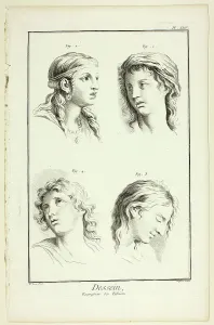 Emotion Prints: Drawing: Expressions of Emotion (Wonder)