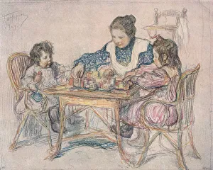 Drawing by Leonid Pasternak, 1904, (1906). Artist: Leonid Osipovich Pasternak Drawing by Leonid Pasternak, 1904, (1906). Artist: Leonid Osipovich Pasternak