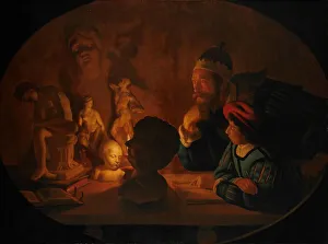 The Drawing Lesson, 1634. Creator: Jan ter Borch