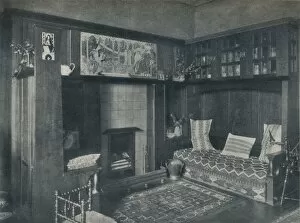 Drawing-Room Fireplace, c1902. Artists: John Gaff Gillespie, Unknown