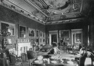 The drawing-room, Montagu House, 1908.Artist: J Russell & Sons The drawing-room, Montagu House, 1908.Artist: J Russell & Sons