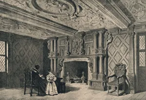 Cj Richardson Prints: The drawing-room, Park Hall, Shropshire, 1915