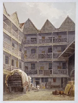 Lottery Collection: Drawing of the State Lottery, Coopers Hall, London, 1826