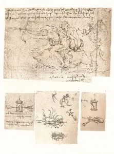 Jean Paul Prints: Four drawings of allegorical representations