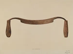 Drawknife, c. 1938. Creator: Max Fernekes