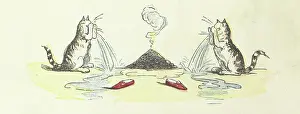 Burned Prints: The Dreadful Story Of The Girl And The Lucifer Matches, 1856. Creator: Unknown