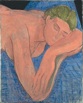 Dreaming Prints: The Dream, 1935. Creator: Henri Matisse