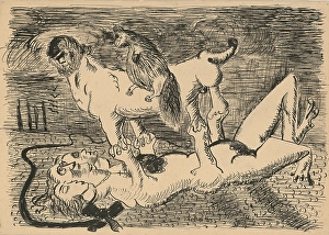 Cyprian Prints: Dream, 1936-1937. Creator: Cyprian Majernik