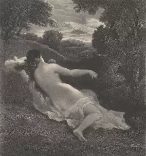 De La Pena Gallery: The Dream, ca. 1849-62. ca. 1849-62. Creator: Célestin Nanteuil
