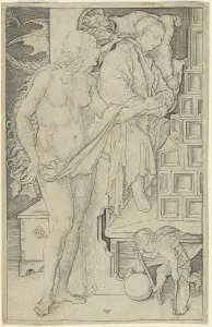 The Dream of the Doctor, 1481/1497. Creator: Wenzel von Olmutz