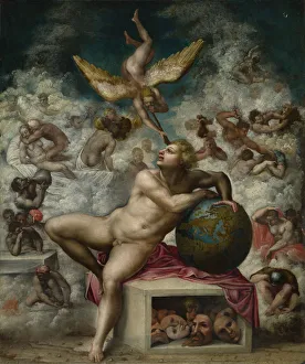 Avarice Gallery: The Dream of Human Life, after 1533. Artist: Buonarroti, Michelangelo, (School)