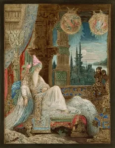 The Dream of an Inhabitant of Mogul (La Fontaine, Fables, XI, 4), c1881. Creator: Moreau, Gustave (1826-1898)