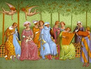 Life Prints: The Dream of Life, 14th century, (1870). Artist: Franz Kellerhoven
