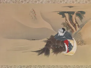 Gatherer Prints: Dream of the Rush Gatherer, c1800-1849. Creator: Hokusai