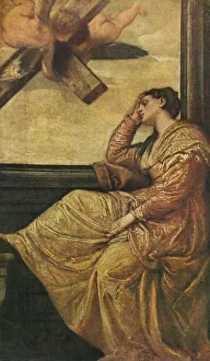 The Dream of Saint Helena, 1570, (1909). Artist: Paolo Veronese The Dream of Saint Helena, 1570, (1909). Artist: Paolo Veronese