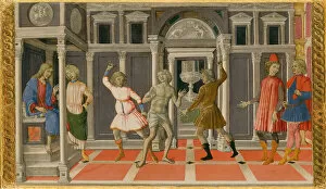 Beating Gallery: The Dream of Saint Jerome, 1476. Creator: Matteo di Giovanni