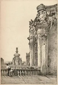 Dresden, c1820 (1915). Artist: Samuel Prout