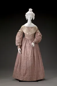 Modest Prints: Dress, 1837. Creator: Unknown