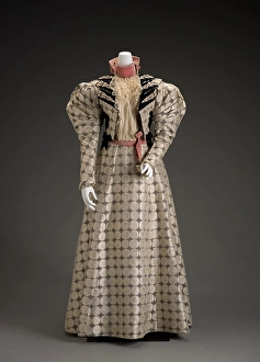 Dressmaking Prints: Dress, 1894-1896. Creator: Unknown