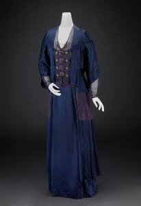 Beads Prints: Dress, about 1915. Creator: Unknown