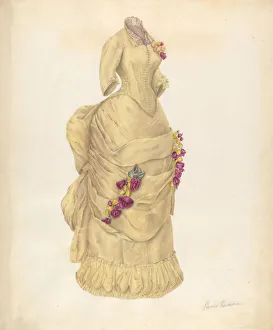 Dress, 1935 / 1942. Creator: Bessie Forman