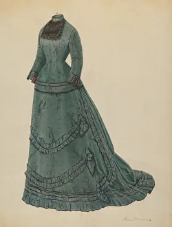 Dress, 1935 / 1942. Creator: Bessie Forman