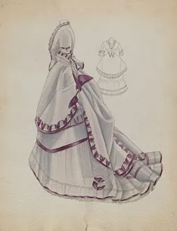 Dress, 1935 / 1942. Creator: Bessie Forman