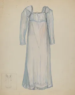 Rex Edna C Prints: Dress, 1935 / 1942. Creator: Edna C. Rex
