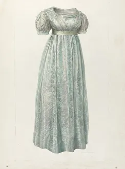 Trim Prints: Dress, 1935 / 1942. Creator: Erwin Schwabe